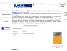 Tablet Screenshot of larius.org